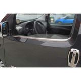 BTM Otomotiv Fiat Fiorino Krom Cam Çıtası 2 Prç. 2008 Üzeri P. Çelik
