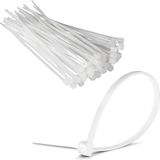 BTM Otomotiv Kablo Bağı Cırt Kelepçe 4,8*370MM Beyaz 100 Adet