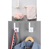 Btmhome Yapışkanlı L Şeklinde Havlu Askısı Mutfak Banyo Takı Kupa Kapak Bardak Duvar Askısı Tutucu