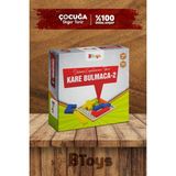 Btoys Kare Bulmaca 2 - Ahşap Zeka Ve Strateji Oyunu