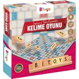 Btoys Kelime Oyunu - Ahşap Zeka Ve Strateji Oyunu