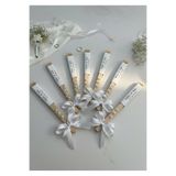 BTRENDY 20 Adet Fiyonk Detaylı Hediyelik,Kına,Bride To Be,Düğün Dağıtmalık Yelpaze