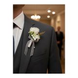 BTRENDY Damat Yaka Çiçeği,Yaka İğnesi Şık Aksesuar