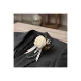 BTRENDY Şakayık Damat Yaka Çiçeği,Yaka İğnesi Şık Aksesuar