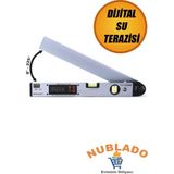 Bts 12471 2 Sulu Dijital Açı Ölçerli Su Terazisi 16"/400 mm - Metalik Gri