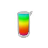 Bts-1953 Rgb İşikli Radyolu Taşınabilir Bluetooth Hoparlör beyaz