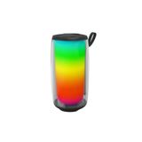 BTS-1953 RGB İşikli Radyolu Taşınabilir Bluetooth Hoparlör Siyah