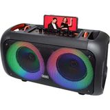 Bts BTS-1709 6.5 Inch Kablosuz Mikrofonlu Bluetooth Hoparlör Usb-Tf-Fm Radyo - Siyah