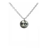 Bts Müzik Grubu Metal Kolye – 60 Cm Uzun Zincirli K-Pop Takı