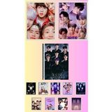 BTS Poster A3 ,2 adet defter A4 1adet , fotokart 9 adet