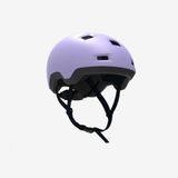 Btwin Çocuk Paten/Kaykay/Scooter/Bisiklet Kaskı - Lila - B100