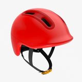 Btwin Play 500 Çocuk Bisiklet Kaskı 47-55 cm Kırmızı