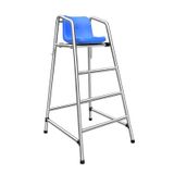 Bu 304 Paslanmaz Çelik Cankurtaran Sandalye, 120/150/180 cm, 299 kg kapasite, ABS Konforlu Koltuk, 180° can simidi kancası, güneş koruma deliği, yüzme havuzları ve plajlar için ideal (3 Adımlı, Y 150