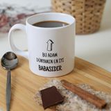 Bu Adam Silindir Kupa 10 cm