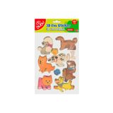 Bu-Bu 3D Eva Simli Sticker Karışık Hayvanlar Bubu-Sts045