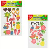 Bu-Bu 3D Eva Simli Sticker Yaz Zamanı 24 Lü Bubu-sts046