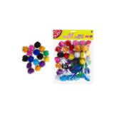 Bu-Bu Bubu Ponpon Simli 3 Cm. 50Li Karma (10X20)