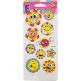 Bu-Bu Emotıons Puffy Stıckers Güneş Çiçekler 9x21 BUBU-SWP-3006