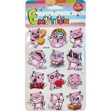 Bu-Bu Emotıons Stıckers Cats 10,9x20,5 BUBU-SWP-1805