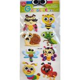 Bu-Bu Googly Eyes Puffy Stıcker Böcekler 9x21 BUBU-SWP-2306