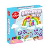 Bu-Bu OH0032 Unicorn 4 Renk 8 Parça Oyun Hamuru Seti