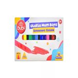 Bu-Bu Oluklu Mum Boya 12Li