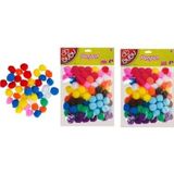 BU-BU PONPON 2CM 50'Lİ KARMA