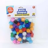 Bu-Bu Ponpon Simli 2 Cm 50Li Karma