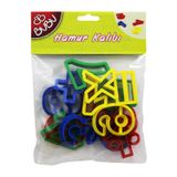 Bu-Bu Rakam 15 Parça Oyun Hamuru Kalıbı