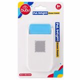 Bu-bu Şekilli Delgeç Pul 25,1x25,4 Mm De0032 Mavi-beyaz