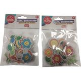 Bu-Bu Simli Eva Sticker Bahçe - Yok
