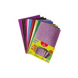 Bu-Bu Simli Yapışkanlı Eva 20X30Cm 10 Renk Bubu-Ev0038