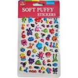 bu-bu soft puffy sticker monster 10,9x20,5 swp-1008a - Yok
