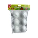 Bu-Bu Strafor Köpük Top 8 Cm 6'Lı KP0005