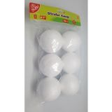 Bu-Bu Strafor Köpük Top 8 cm 6'lı Paket