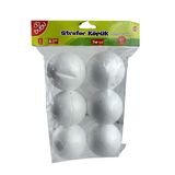 Bu-bu Strafor Köpük Top 8cm 6lı