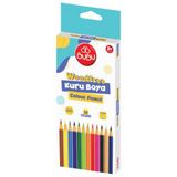 Bu-Bu Woodfree Tam Boy 12 Renk Kuru Boya