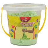 Bu-Bu Yeşil 500 gr Kova Kinetik Kum