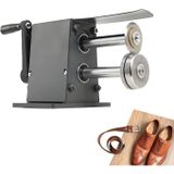 Bu Deri Taban Kesici Aracı, El Yapımı Ayakkabı Hassas Kesme Makinesi 8mm Max Kalınlık, Deri ve Lastik Çizmeler için