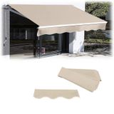 Bu geri çekilebilir veranda tente örtüsü (sadece kumaş) gölge, güneş koruması, veranda örtüsü, teras tavanı, balkon, avlu, mağaza (6 x 2 ) sunar