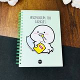 Bu Hayatı Tasarımlı Spiralli Sticker'lı Tarihsiz Konuşan Ajanda Haftalık Planlayıcı Defter - Standart