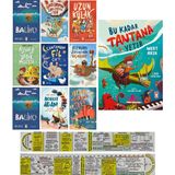 Bu Kadar Tantana Yeter - Benim Zürafam Uçabilir - Ayvayı Yedik Müzesi - Nohut Adam 10'lu Set + Matematik Öğreten Ataç