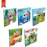Bu Kocaman Gözler Kimin? (0-6 Yaş) Set (5 Kitap) Kurbağa Kuki - Dinozor Stego - Sincap Simi - Balık Noni - Kedi Tırmık - Asiye Aslı Aslaner