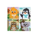 Bu Kocaman Gözler Kimin Hareketli Gözler 4 Kitap Set / Civciv Ciki - Penguen Piku - Ayı Balküpü - Koala Kori