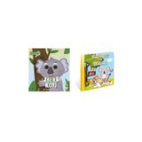 Bu Kocaman Gözler Kimin Koala Kori ve Sevimli Dostları -3 boyutlu Hareketli Kitap Kaplan MAX