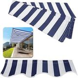 Bu manuel pencere tentesi, çatı, bahçe ve teras çatısı, çekilebilir tente, vidasız güneş koruması, pencereler, kapılar, verandalar, çatılar için, polyester çatı
