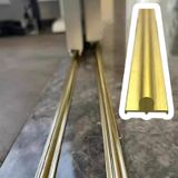 Bu Sürgülü Kapı Kiti, T Şeklinde Yedek Pirinç Ray, 2 Kasnaklı Ultra Dar Alt Kılavuz Rayı ve Özelleştirilebilir Gizli Kapı Rayını içerir (2