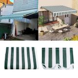 Bu Yedek Gölge Bezi Güneş Koruması 16 x 10 ft Polyester Bahçe Çadırı için Üst Kılıf, Geri Çekilebilir Veranda Tentesi, Su Geçirmez Koruma