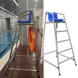 Bu yüzme havuzu cankurtarma sandalyesi yüksek, 1,83 m (6 ft) ve çıkarılabilir. Yetişkinler için yüzme havuzu için kurtarma sandalyesi, dayanıklı bar taburesi