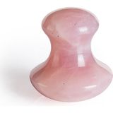 Buba Life Pembe Kuvars Mantar Gua Sha Açık Pembe Masaj Aleti